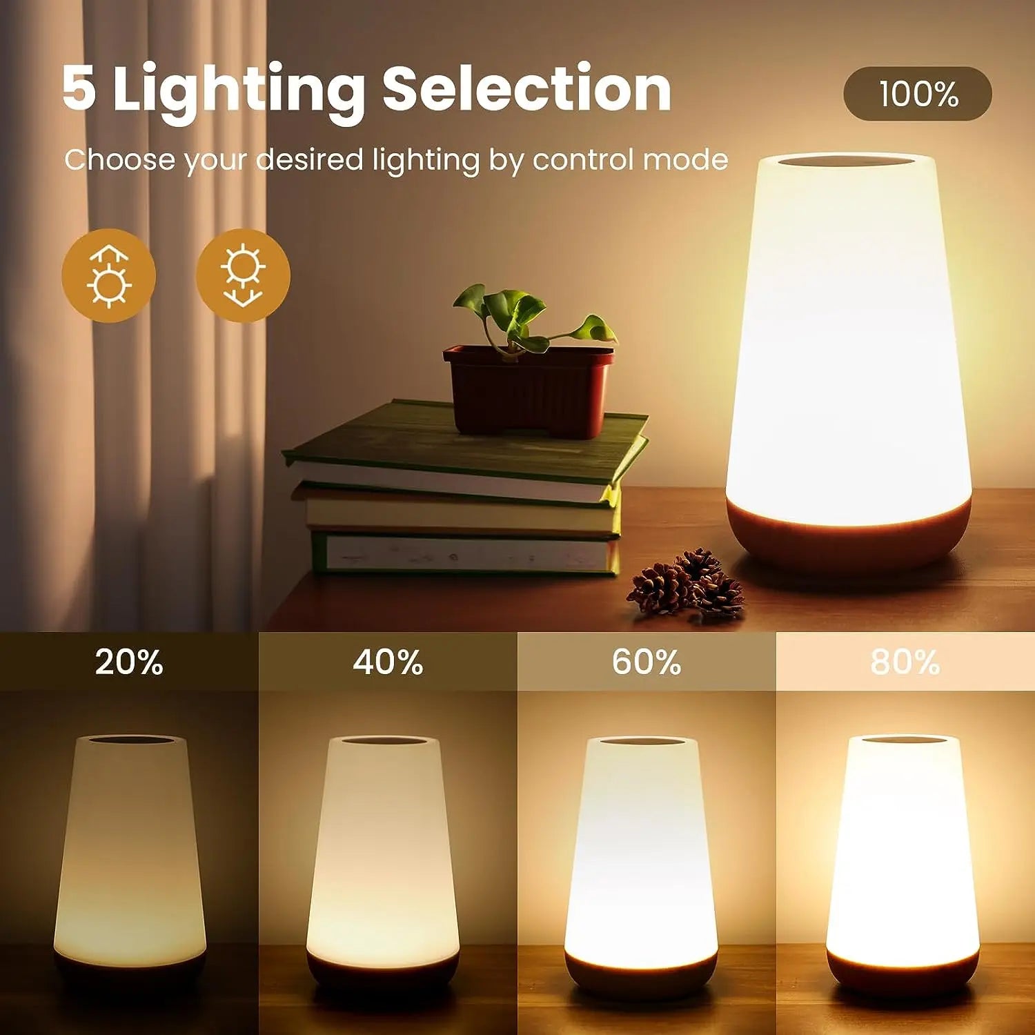 13 Color Changing Night Light Remote Control Touch lamp