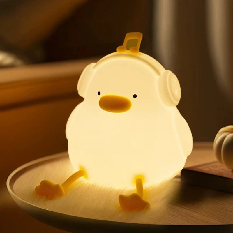 Duckling Night Light, squishy lamp