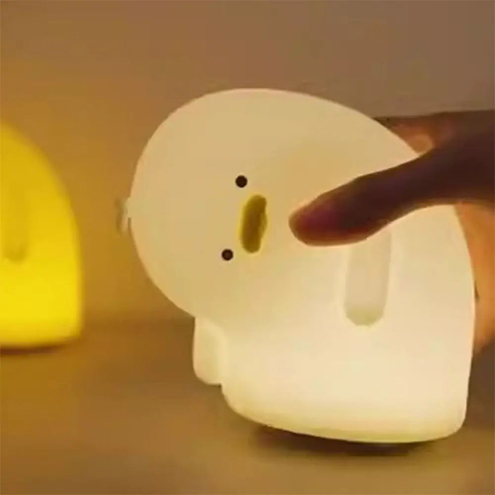 lazy ducky silicone lamp