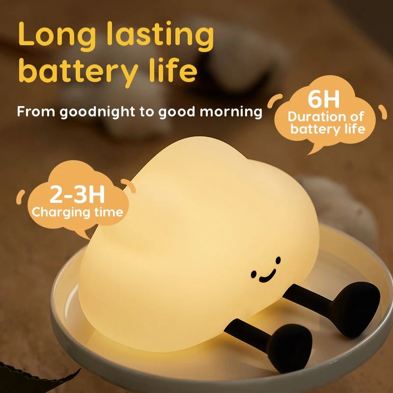 Cloud Night Lightr squishy lamp