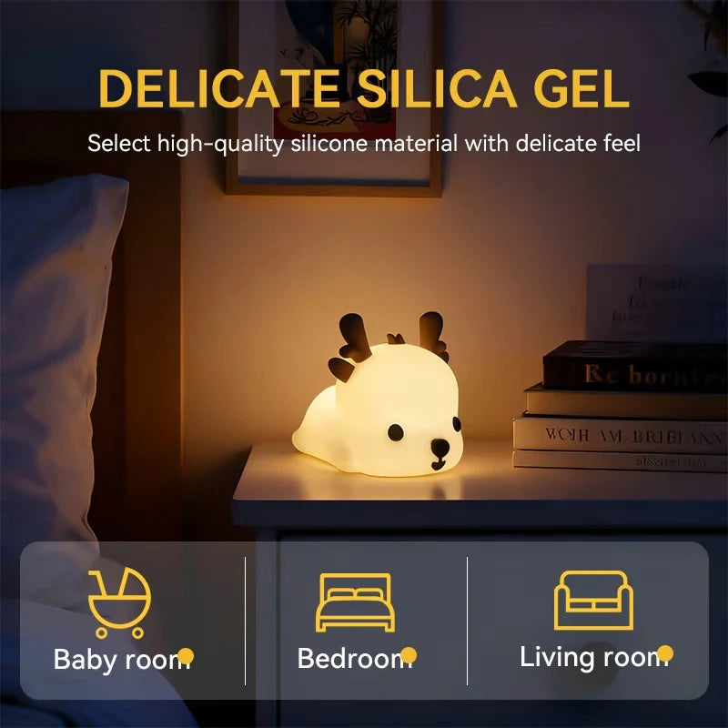 Deer Night Light squishy lamp