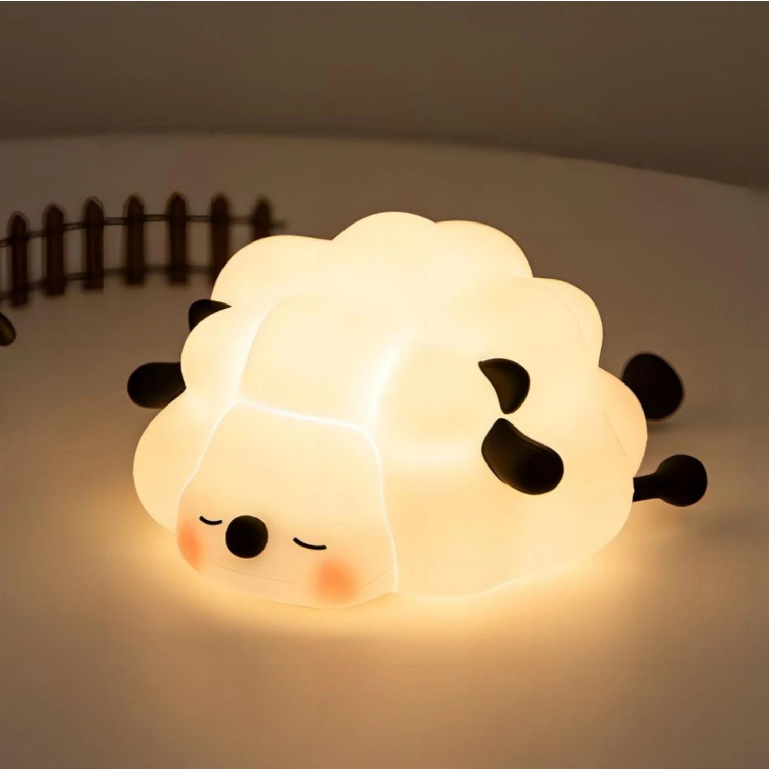 Cute panda Silicone lamp