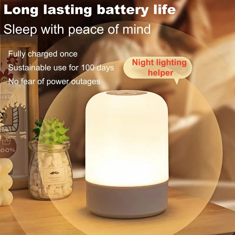 Bedside Led Night Lights Dimmable USB Powered Charging