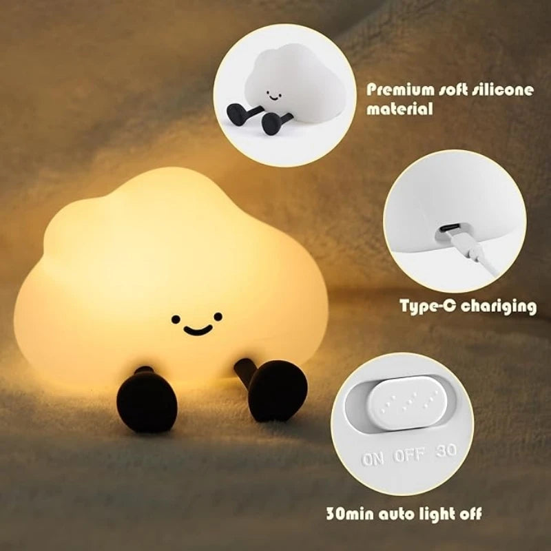 Cloud Night Lightr squishy lamp