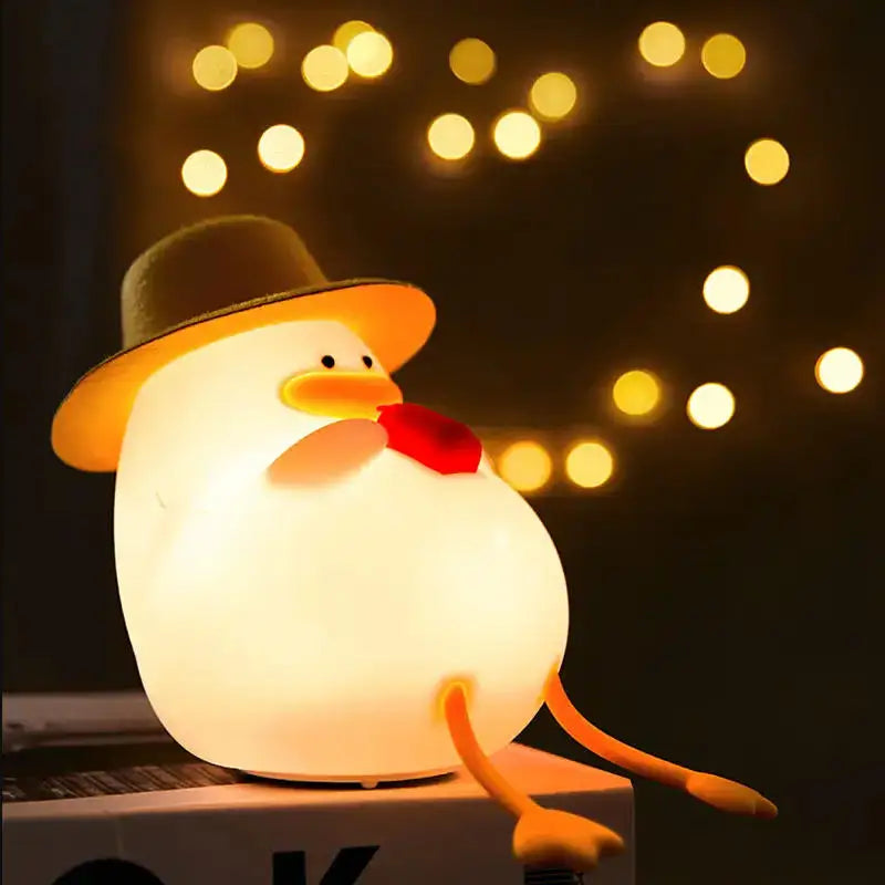 Lume Duck silicone lamp
