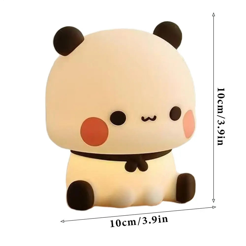 Cute Panda Night Light Squishy Lamp