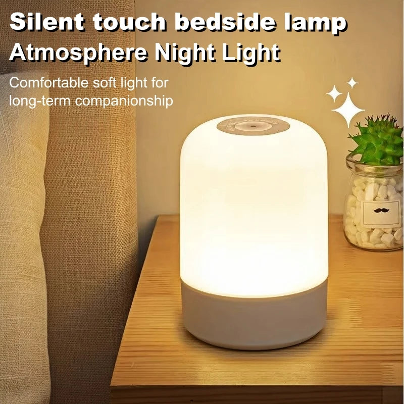 Bedside Led Night Lights Dimmable USB Powered Charging