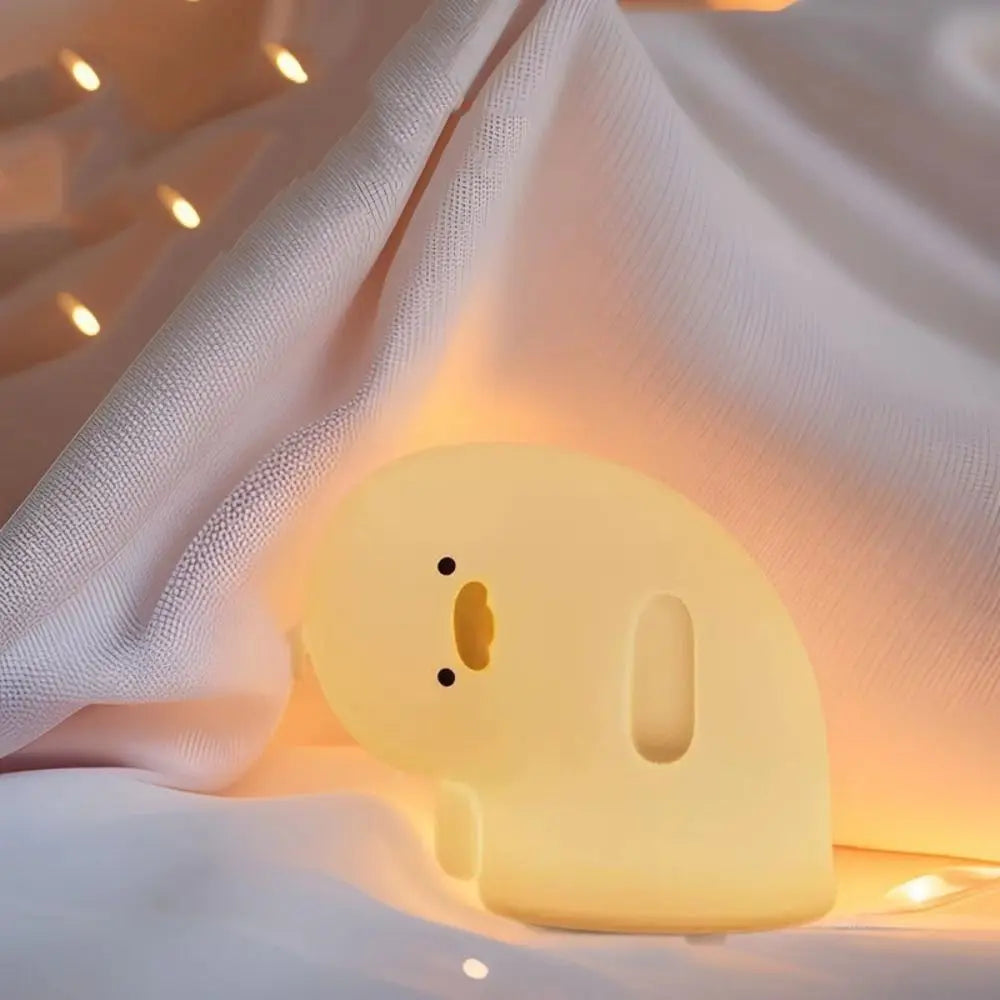 lazy ducky silicone lamp