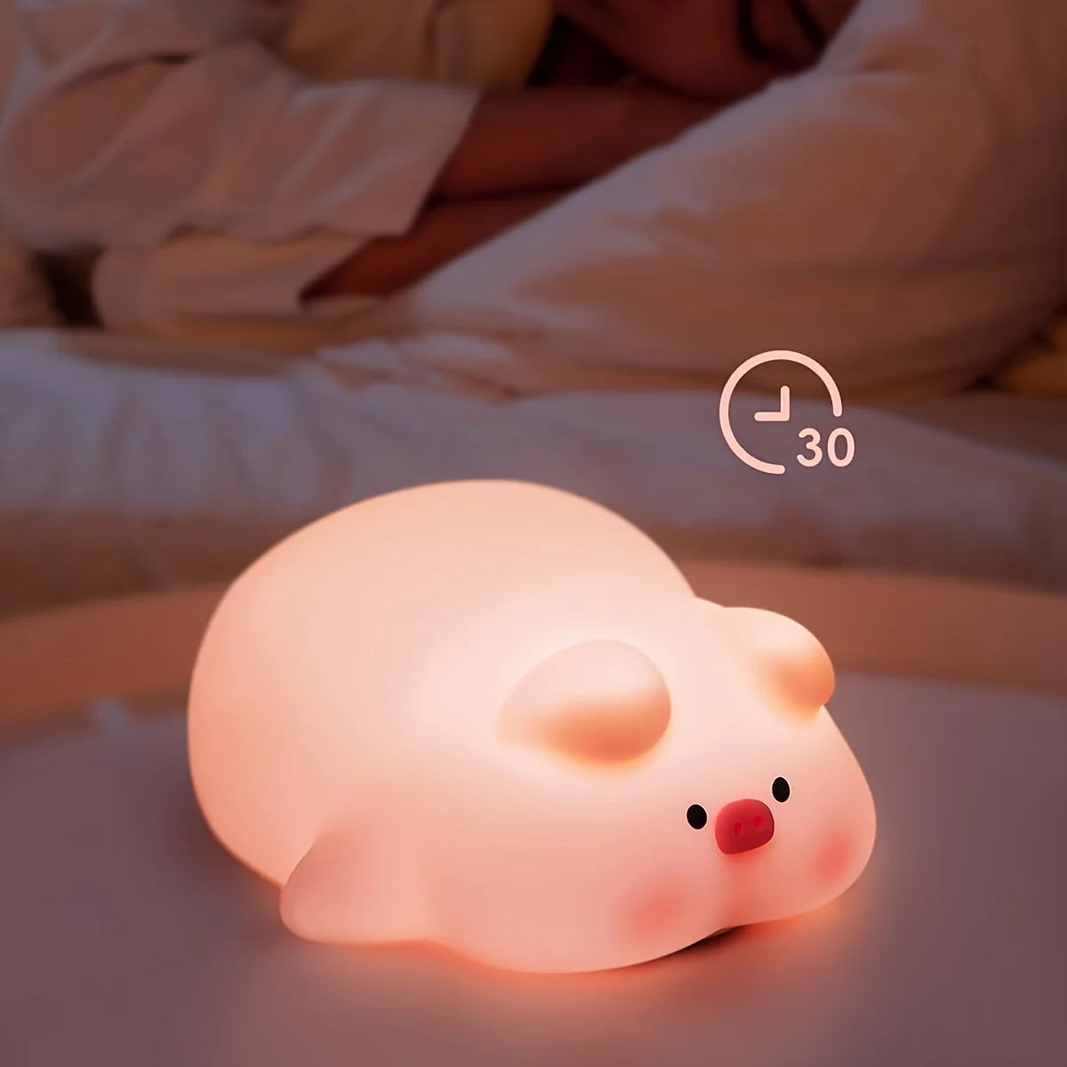 Piggy - Adorable pig Desk Lamp