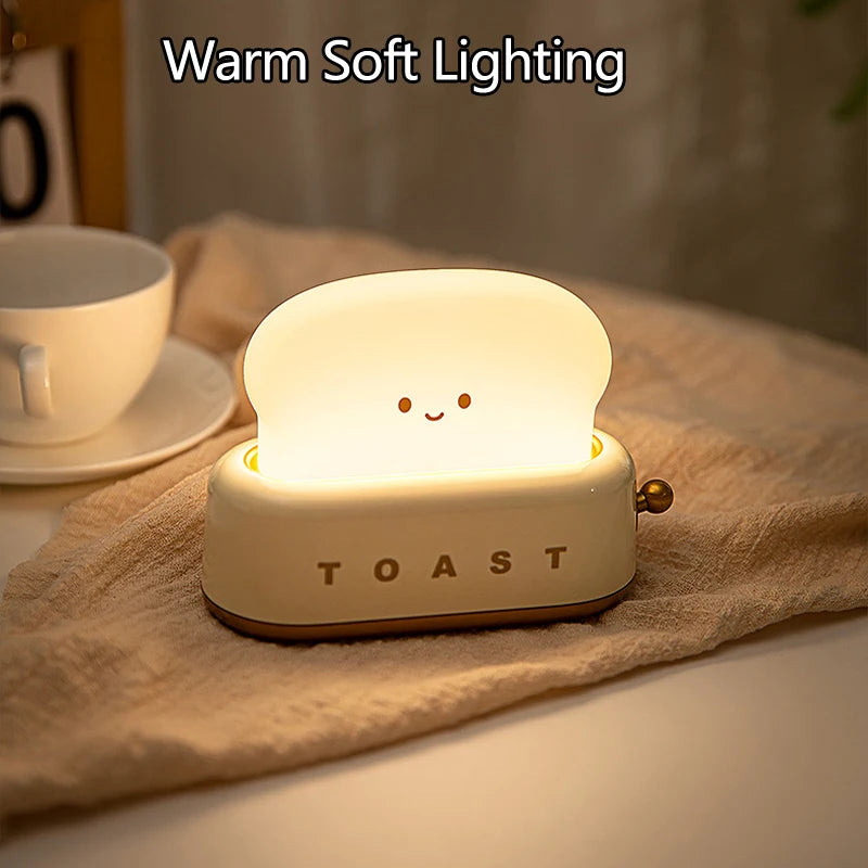 Cute Smile Face Toaster Night Light
