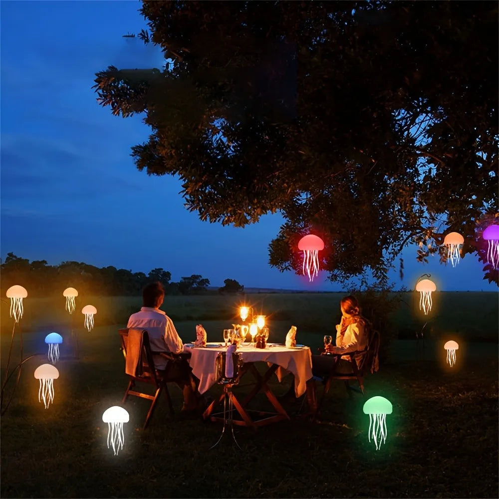 Bionic Jellyfish Night Light,USB Rechargeable
