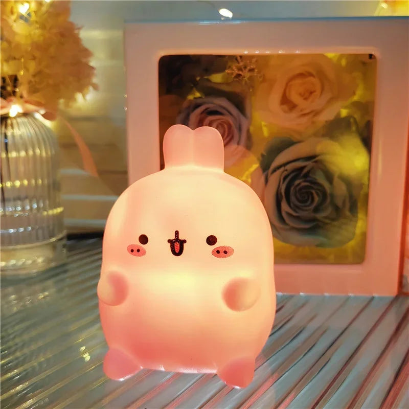 Rabbit Night Light squishy silicone lamp