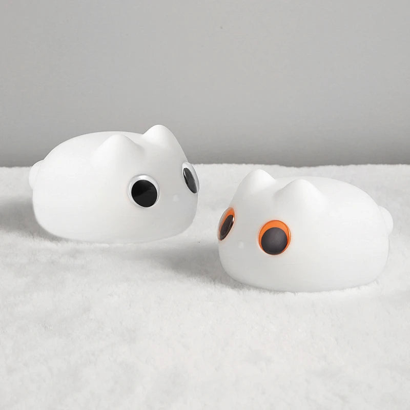 Cute Cat Lamp Anime Silicone