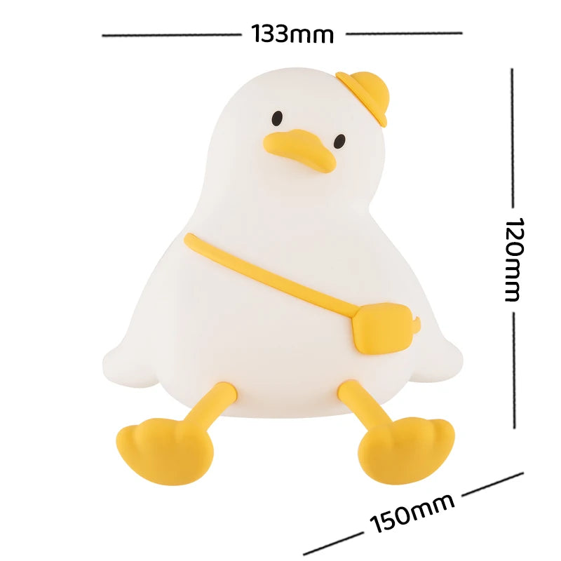 Simulated Duck Silicone Lamp