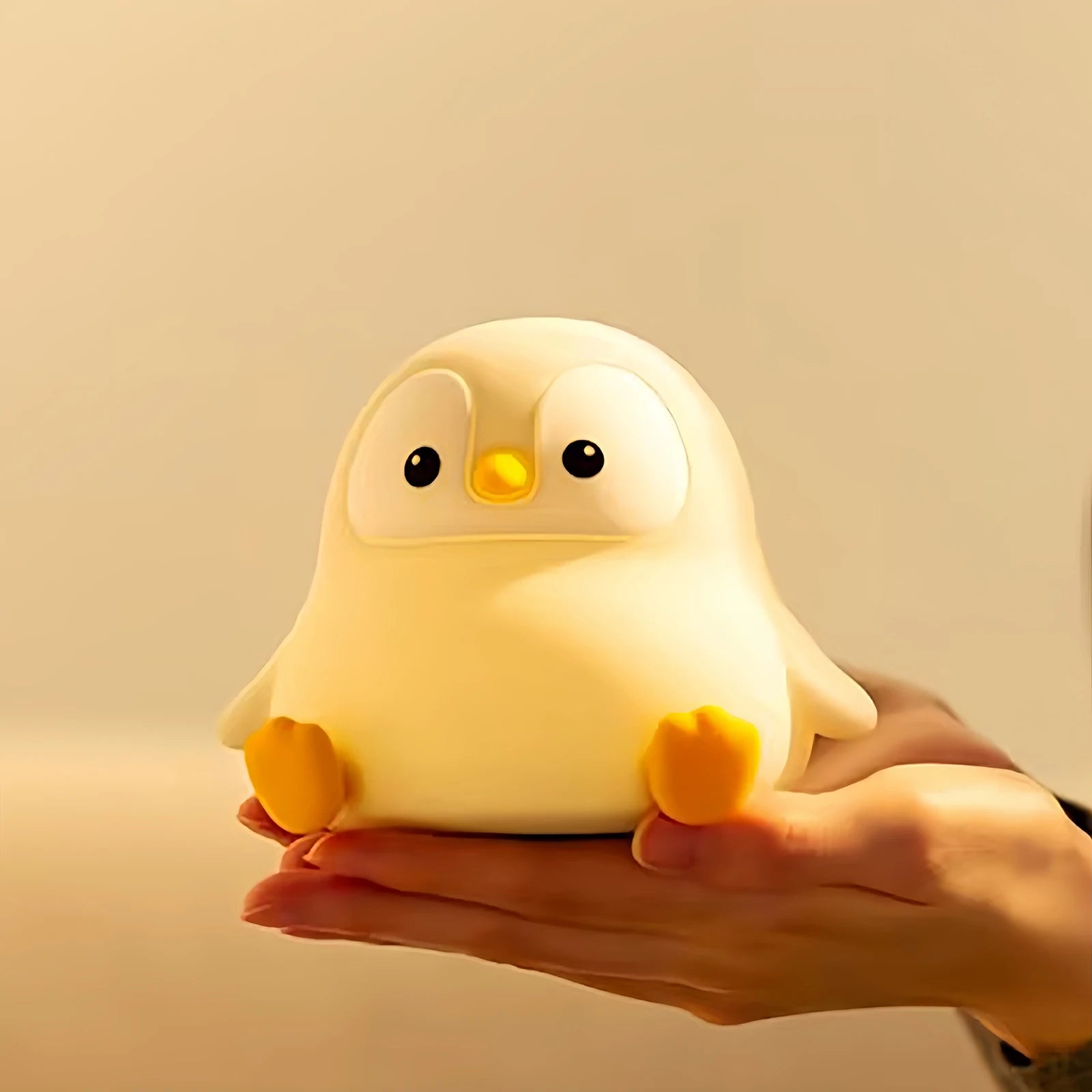 Cute Penguin squishy lamp