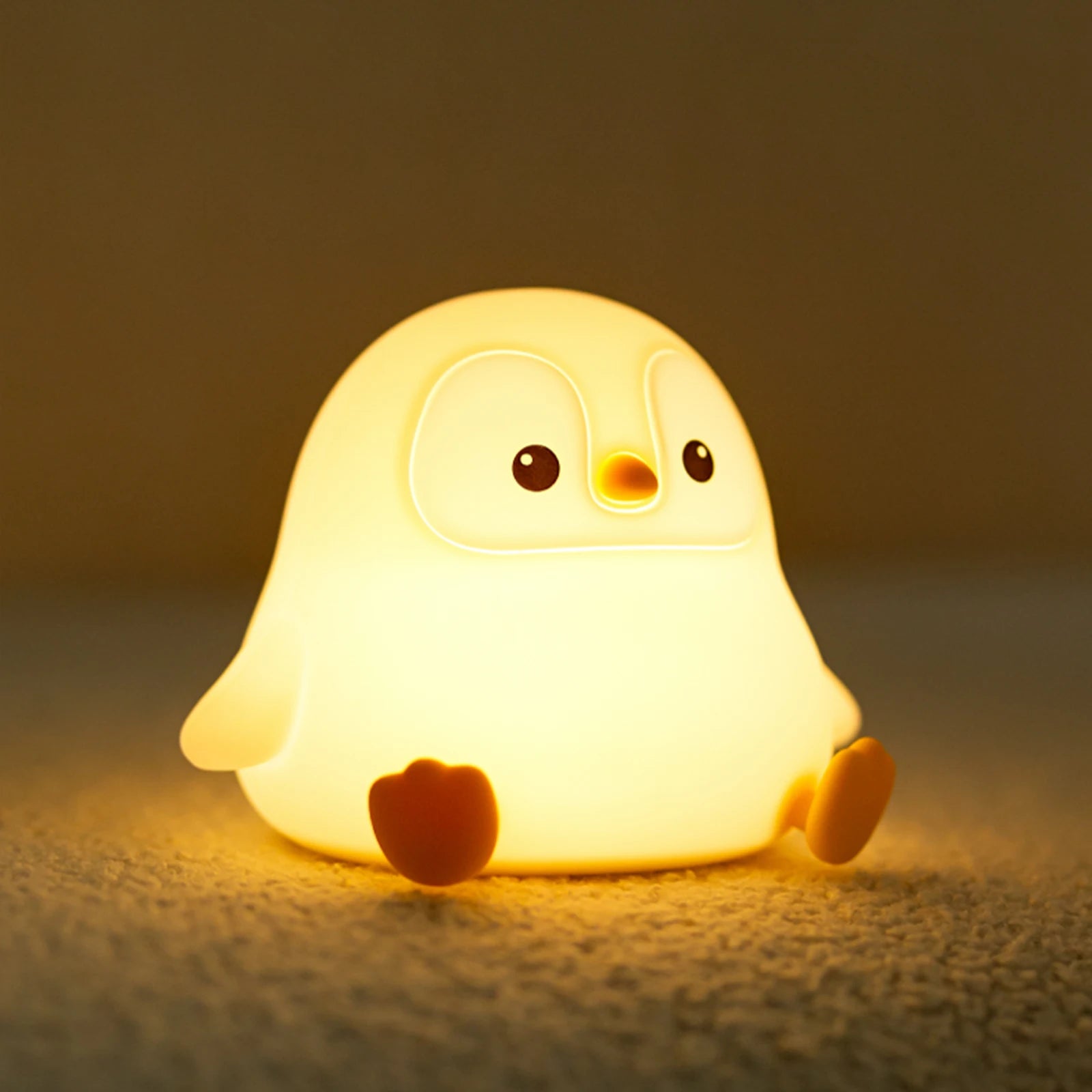 Cute Penguin squishy lamp