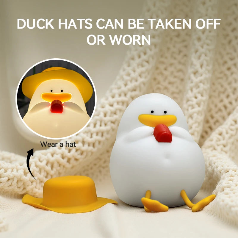 Lume Duck silicone lamp