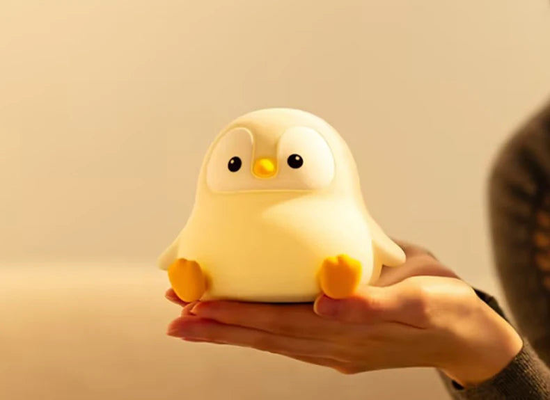 Cute Penguin squishy lamp