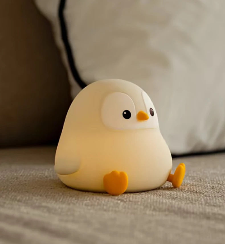 Cute Penguin squishy lamp