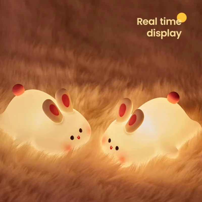 Cute Rabbit Night Light squishy lamp