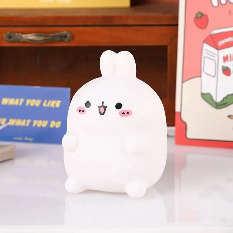 Rabbit Night Light squishy silicone lamp