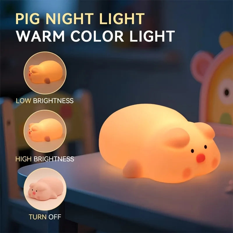 Piggy - Adorable pig Desk Lamp