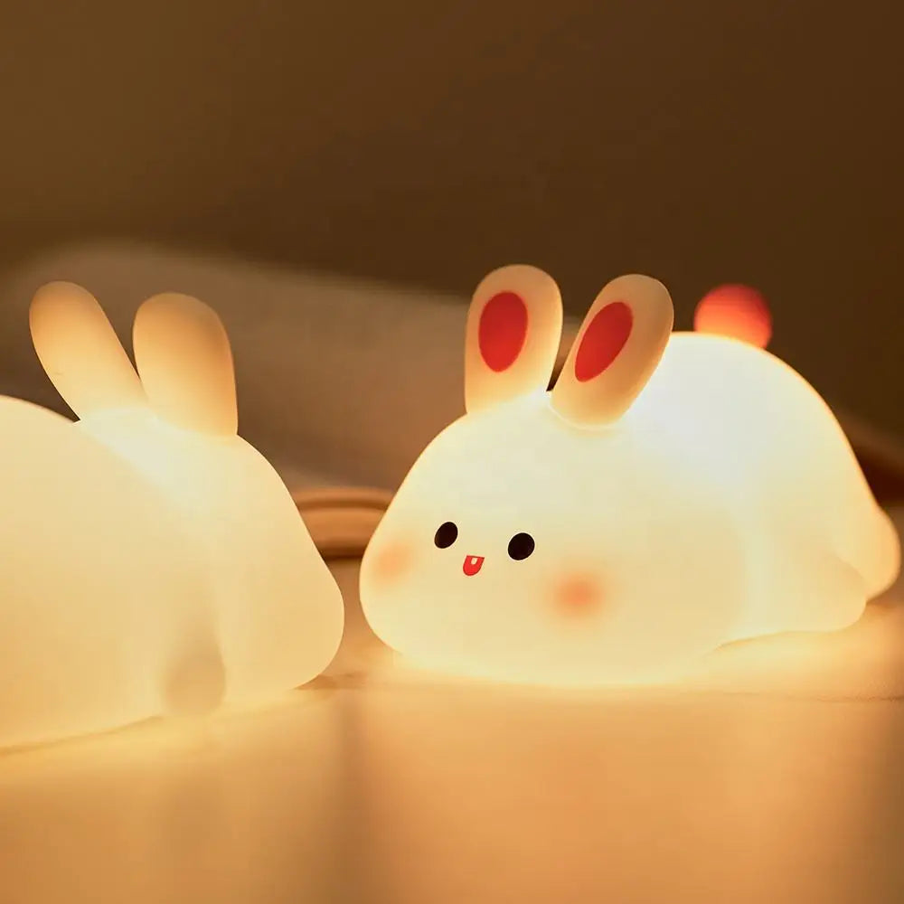 Cute Rabbit Night Light squishy lamp