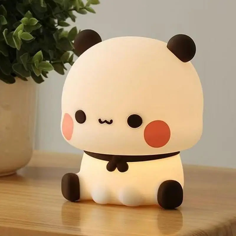 Cute Panda Night Light Squishy Lamp