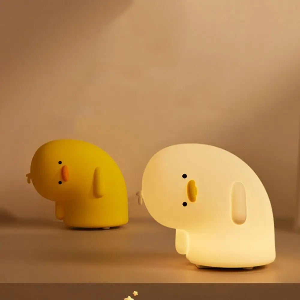 lazy ducky silicone lamp