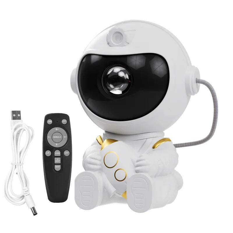 Astronaut LED Star Projector Night Light