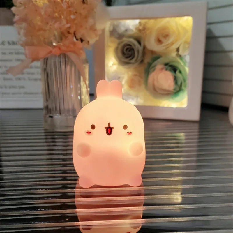 Rabbit Night Light squishy silicone lamp