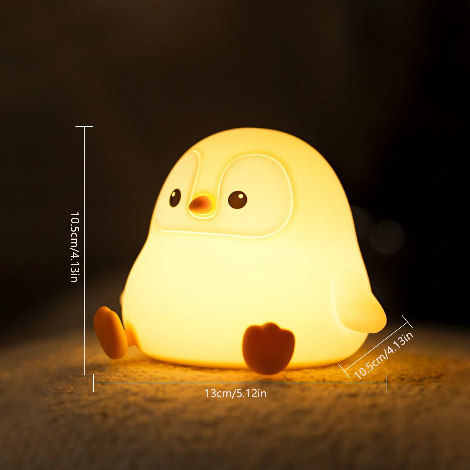 Cute Penguin squishy lamp