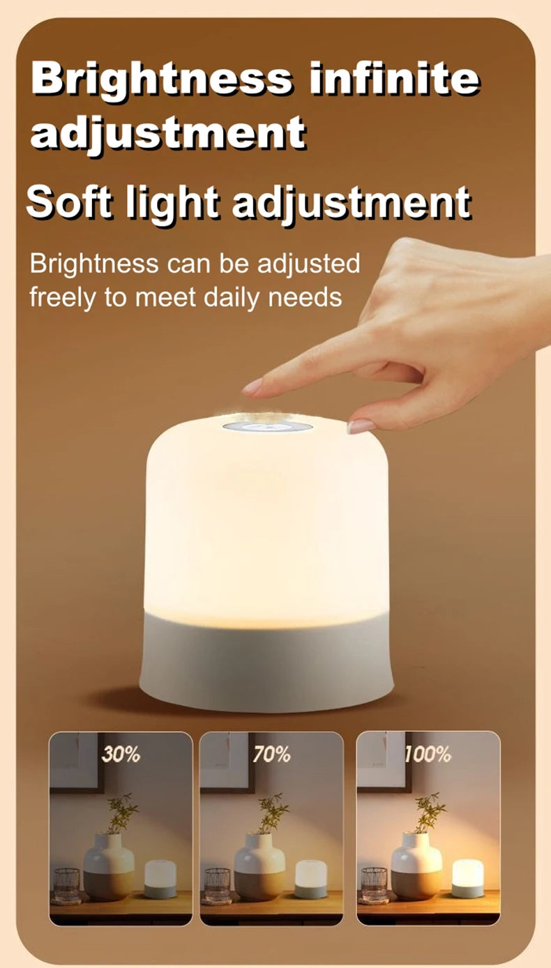 Bedside Led Night Lights Dimmable USB Powered Charging