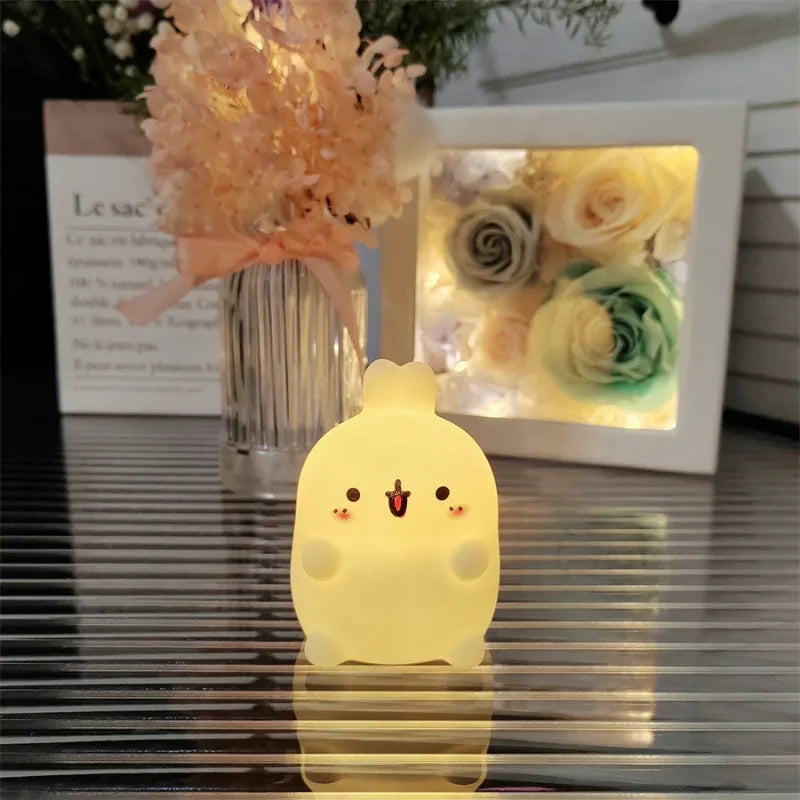 Rabbit Night Light squishy silicone lamp