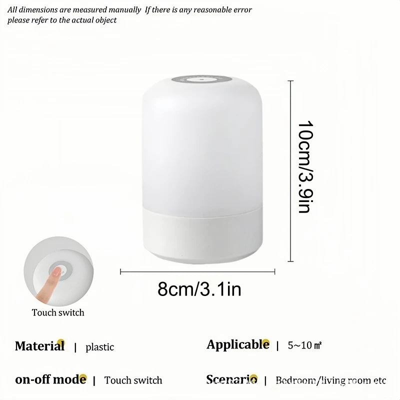 Bedside Led Night Lights Dimmable USB Powered Charging