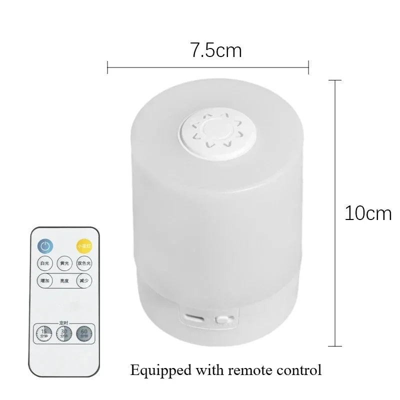 Led Night Lights Bedside Dimmable Charging Desktop Night Lamps