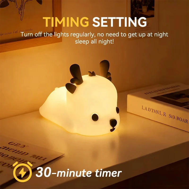 Deer Night Light squishy lamp