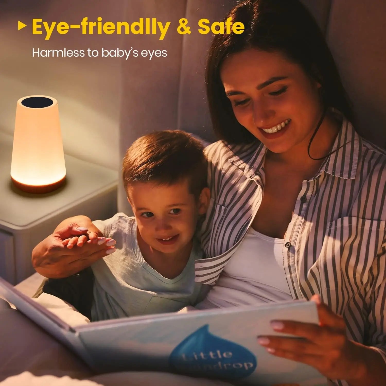 13 Color Changing Night Light Remote Control Touch lamp