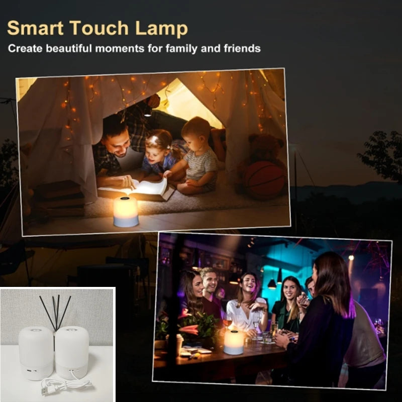 Bedside Led Night Lights Dimmable USB Powered Charging