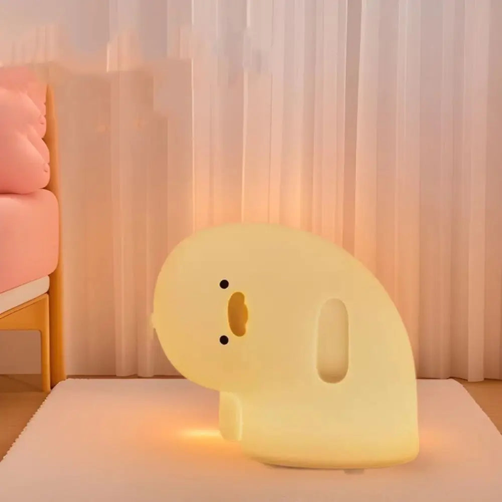 lazy ducky silicone lamp