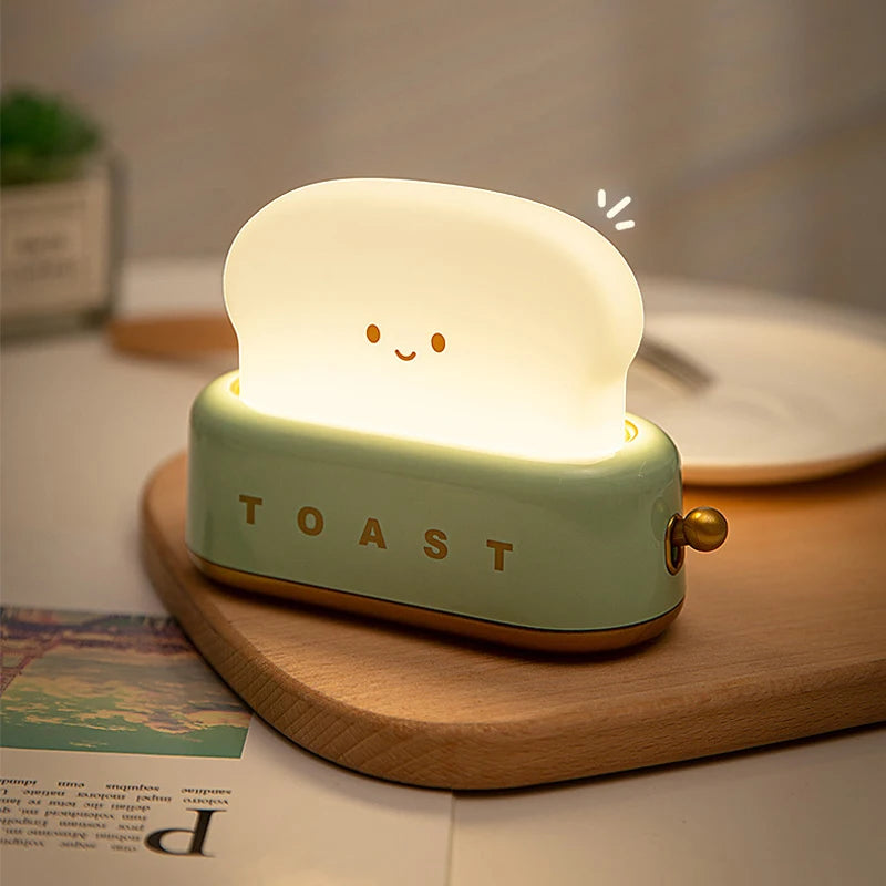 Cute Smile Face Toaster Night Light