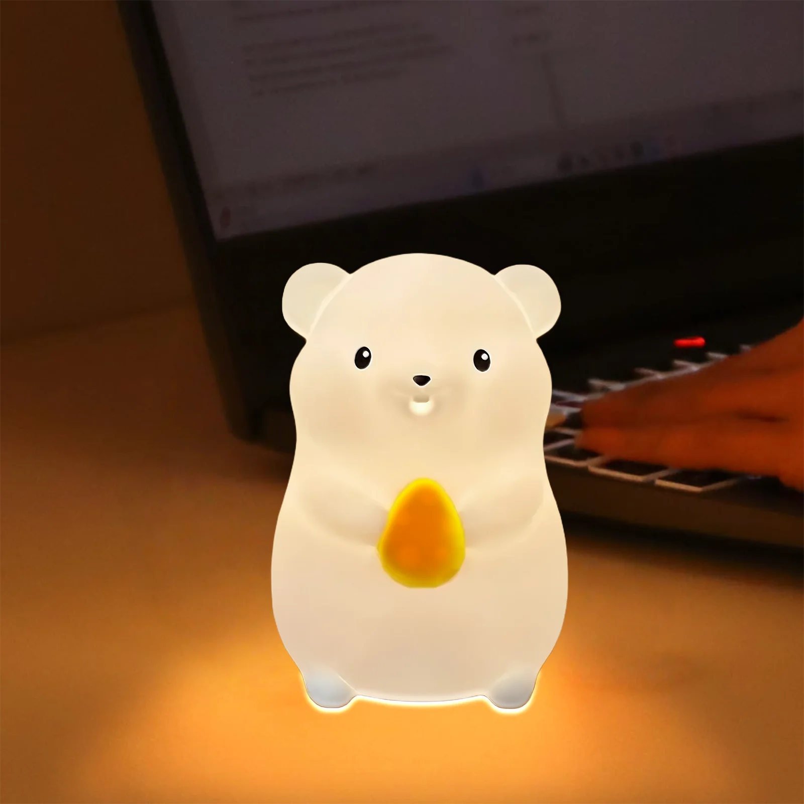 Cute Unicorn Silicone LED Night silicone lamp
