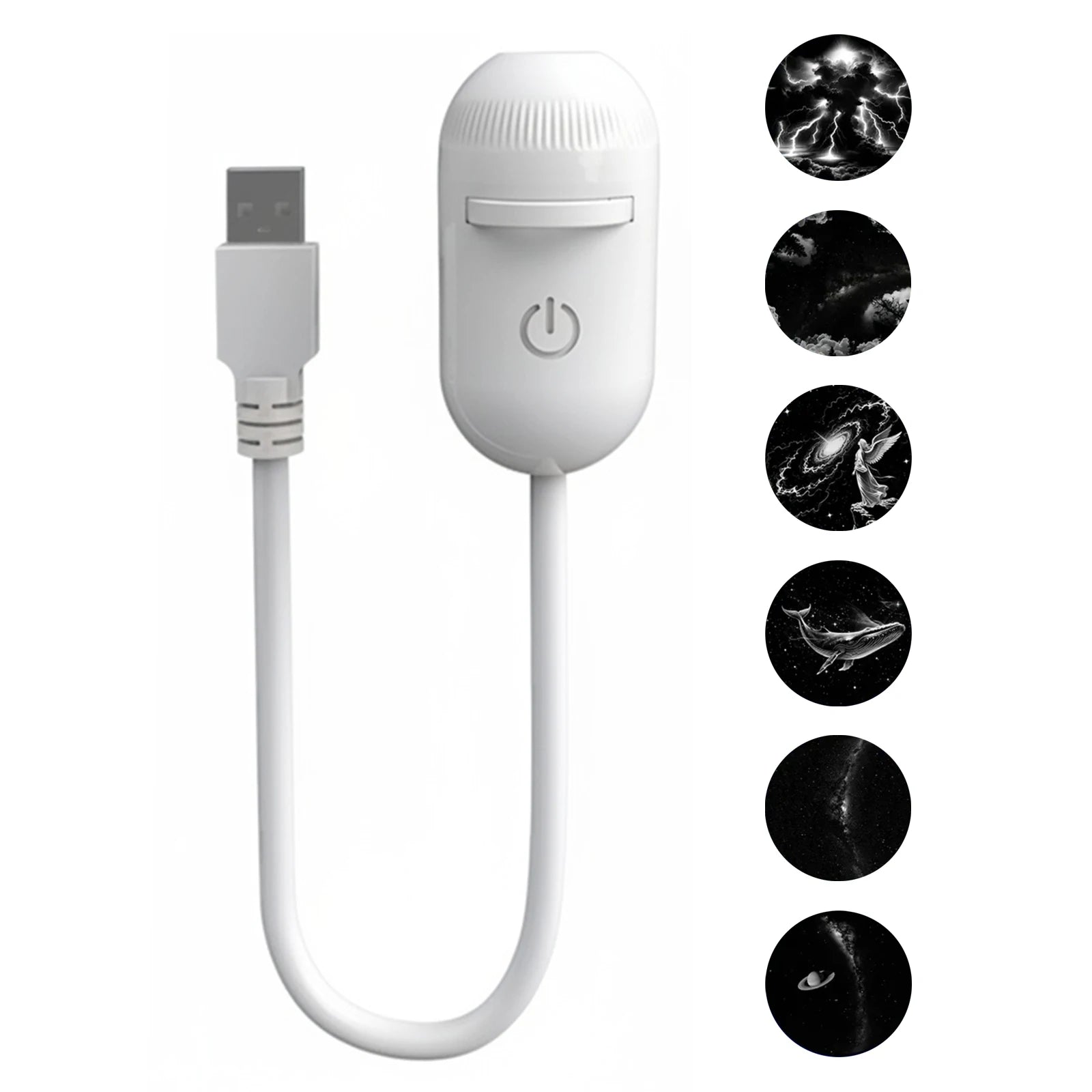 2-in-1 USB Ambient Light For Large Range Projection