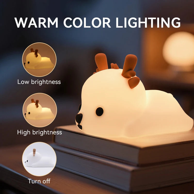 Deer Night Light squishy lamp