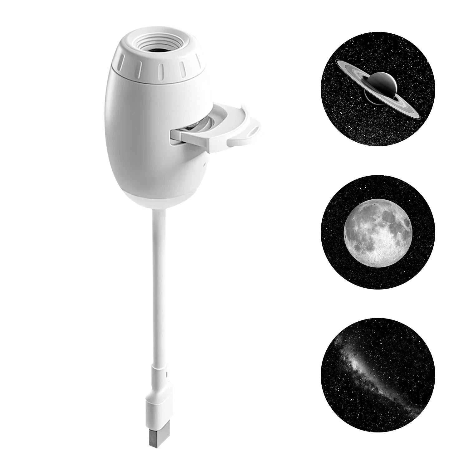 2-in-1 USB Ambient Light For Large Range Projection