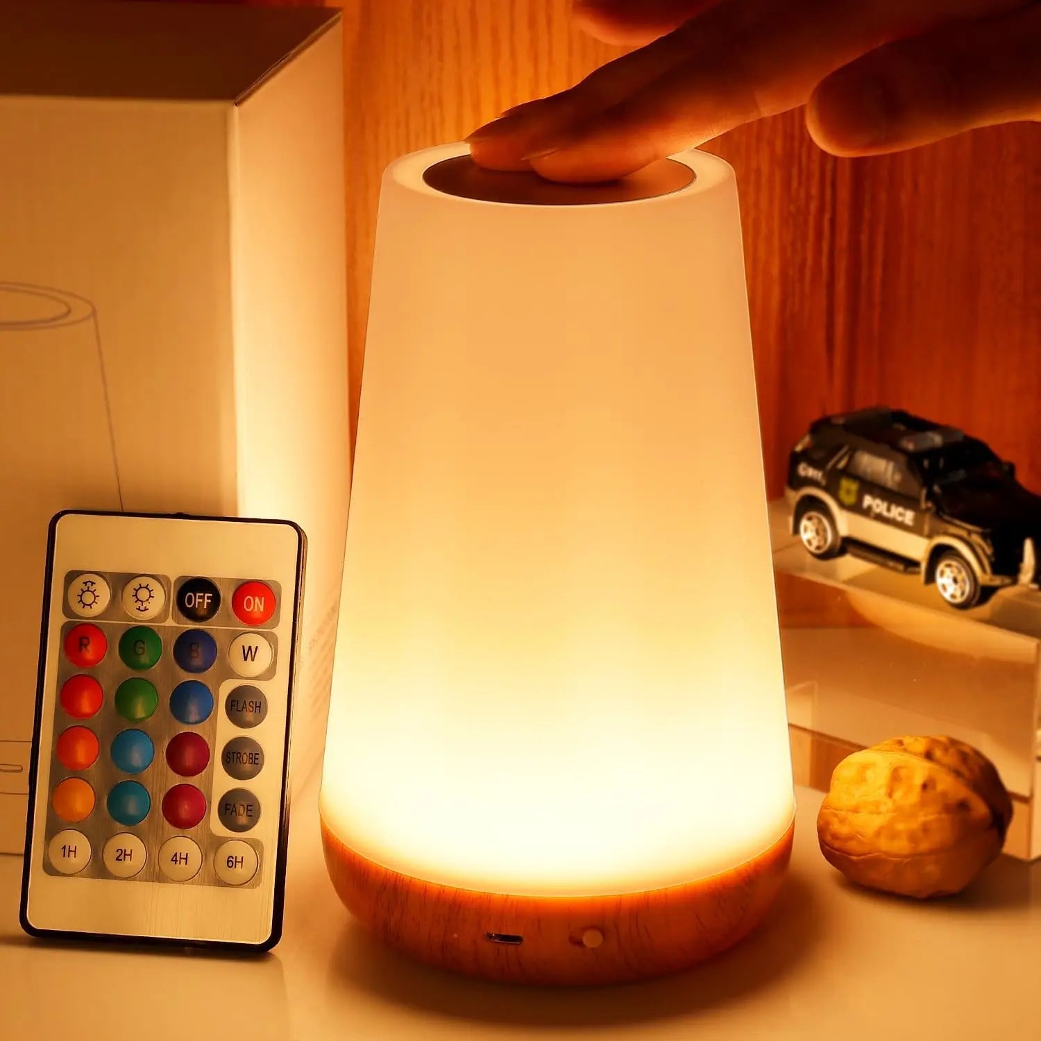 13 Color Changing Night Light Remote Control Touch lamp