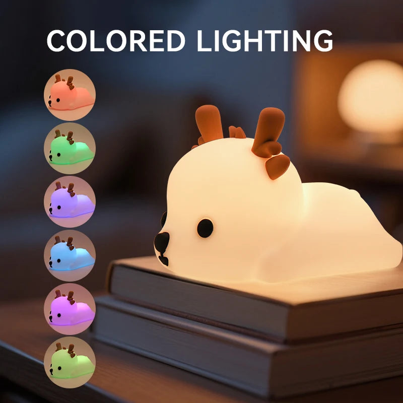 Deer Night Light squishy lamp