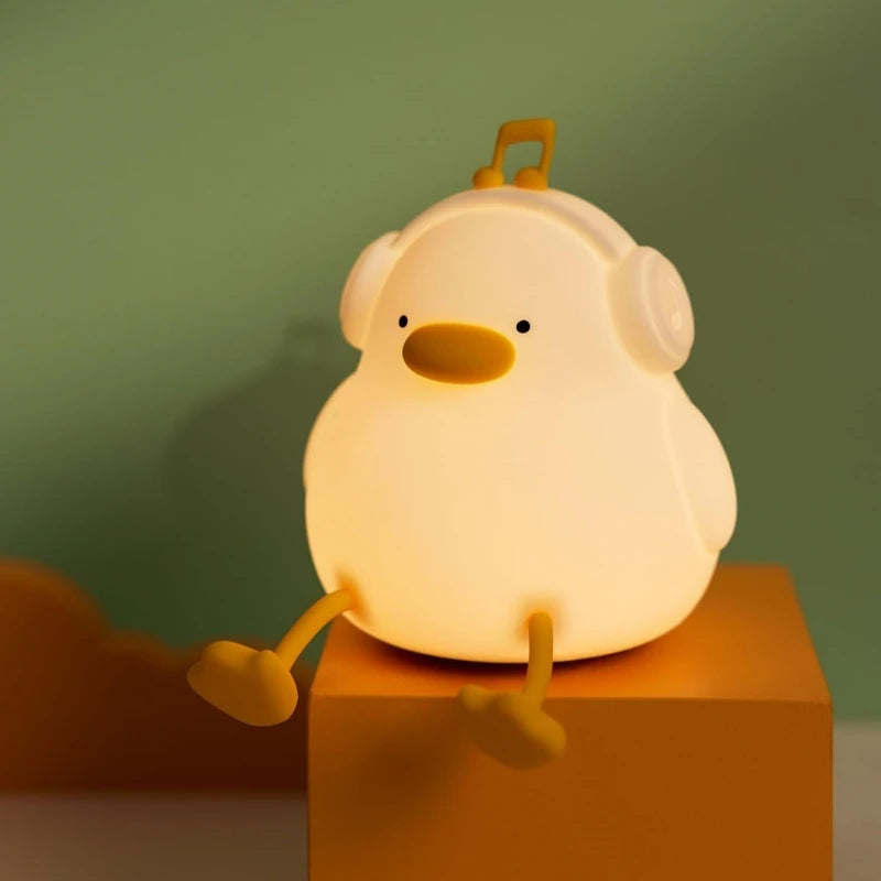 Duckling Night Light, squishy lamp