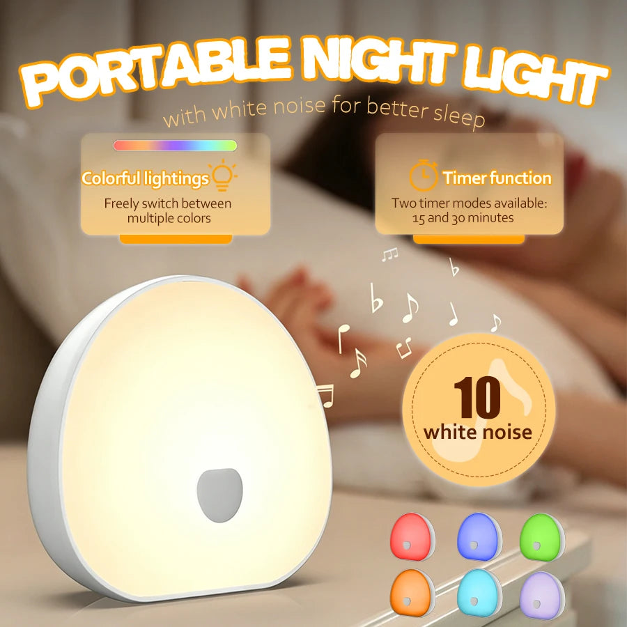 New White Noise Night Light