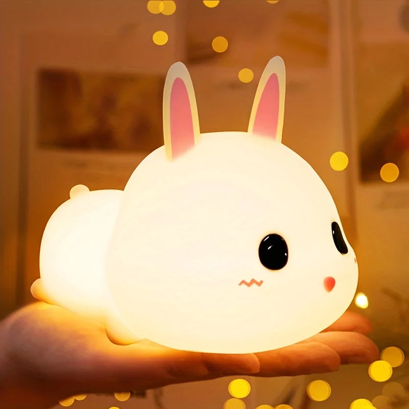 Cute Rabbit Silicone Lamp